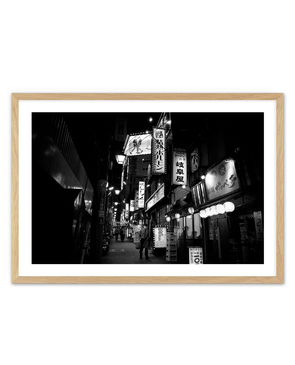 Glowing Tokyo Alley by Tsunoda Takeshi | Art Print
