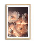 Glowing flowers By Treechild | Art Print
