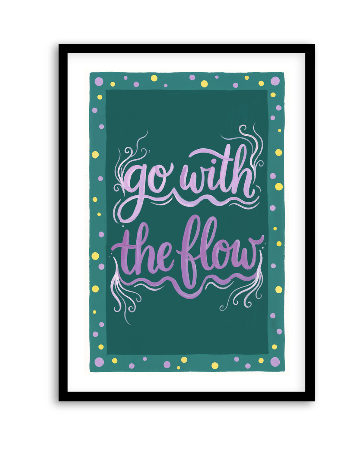 Go With The Flow II | Art Print