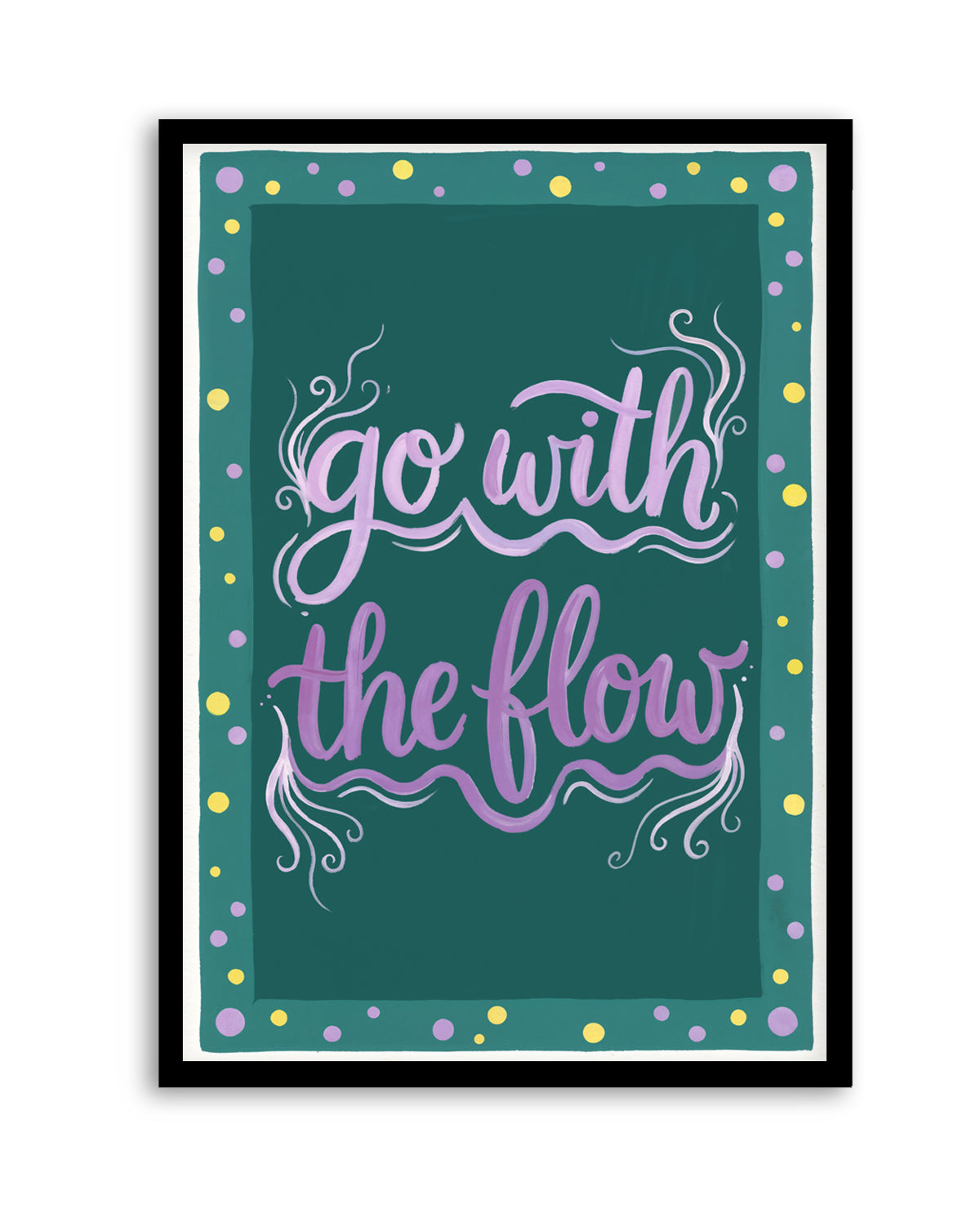 Go With The Flow II | Art Print