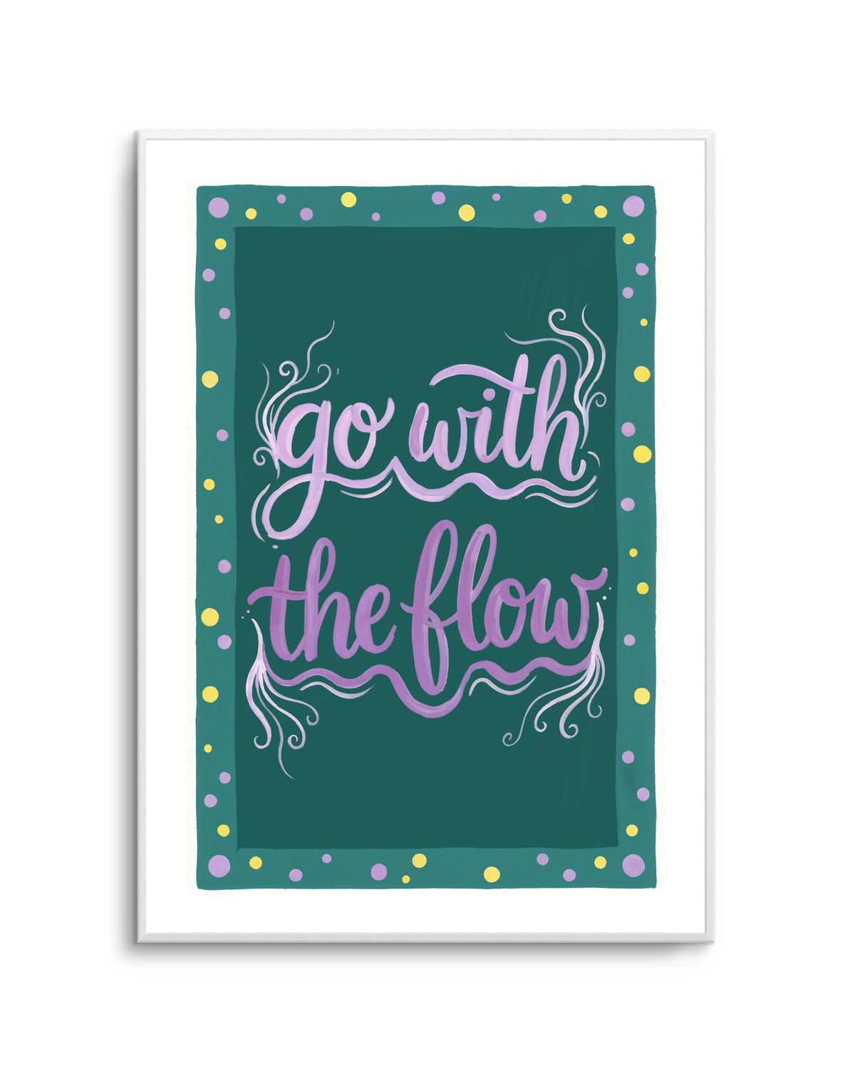 Go With The Flow II | Art Print
