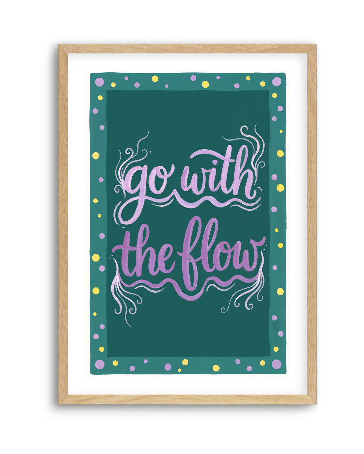 Go With The Flow II | Art Print