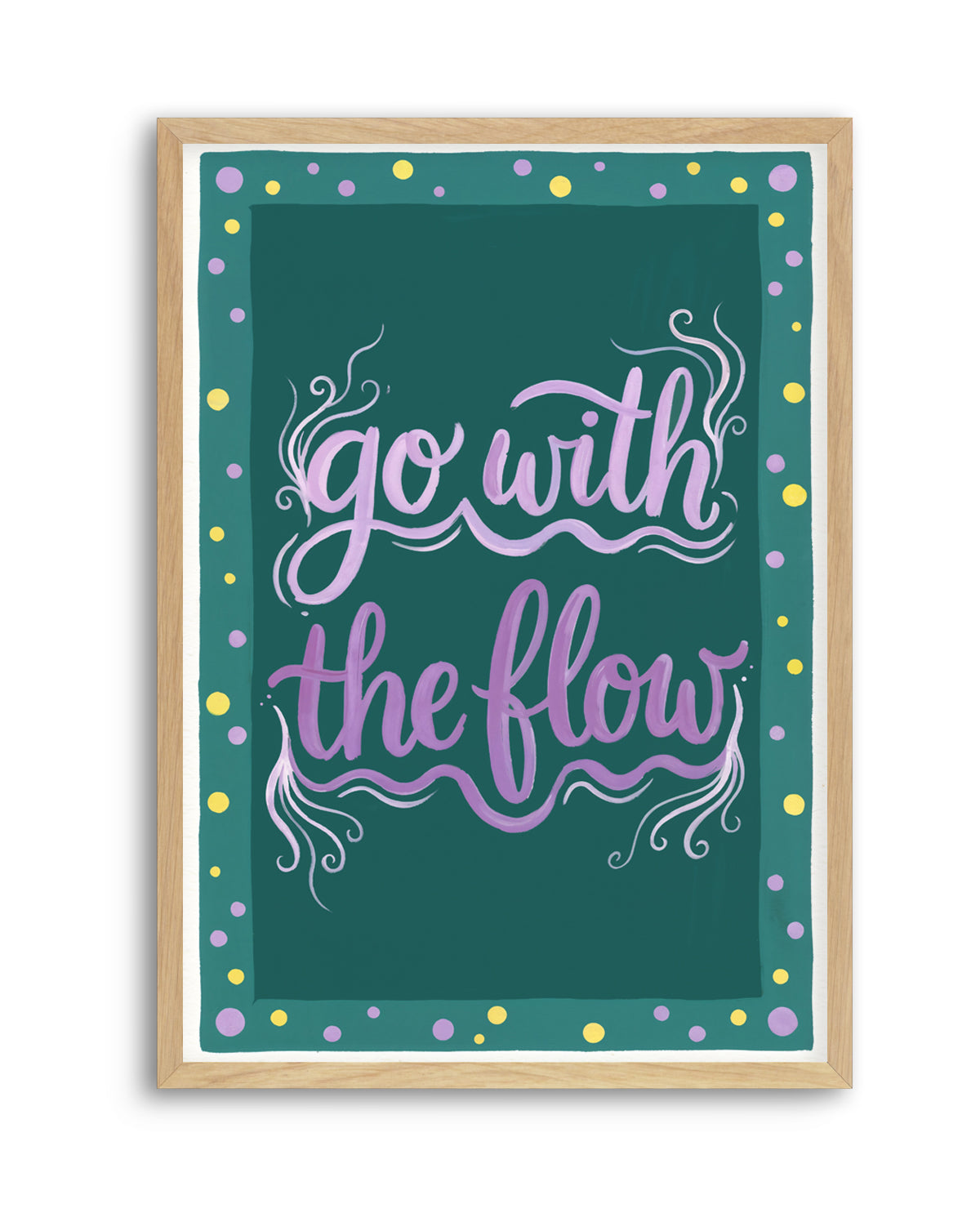 Go With The Flow II | Art Print