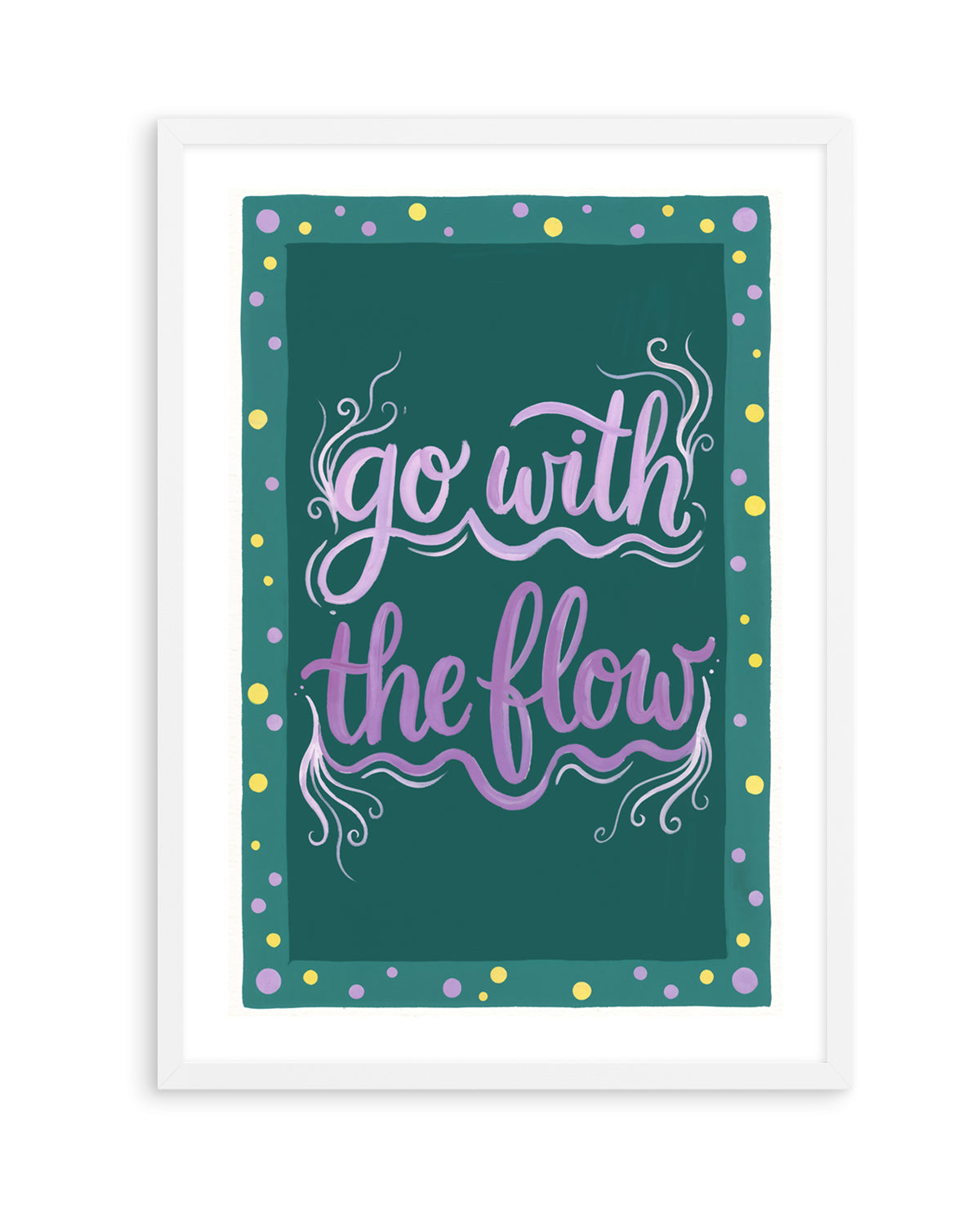 Go With The Flow II | Art Print