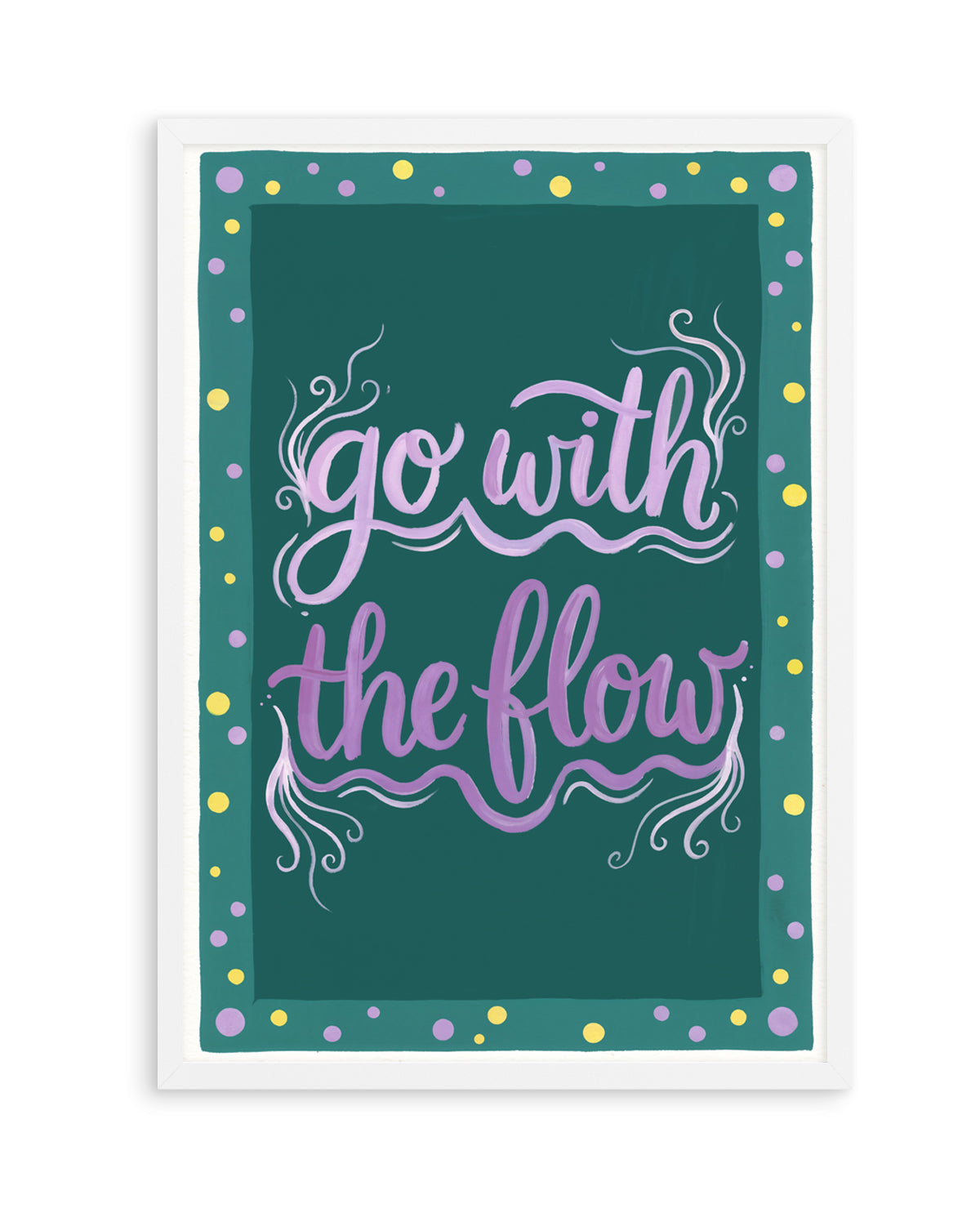 Go With The Flow II | Art Print