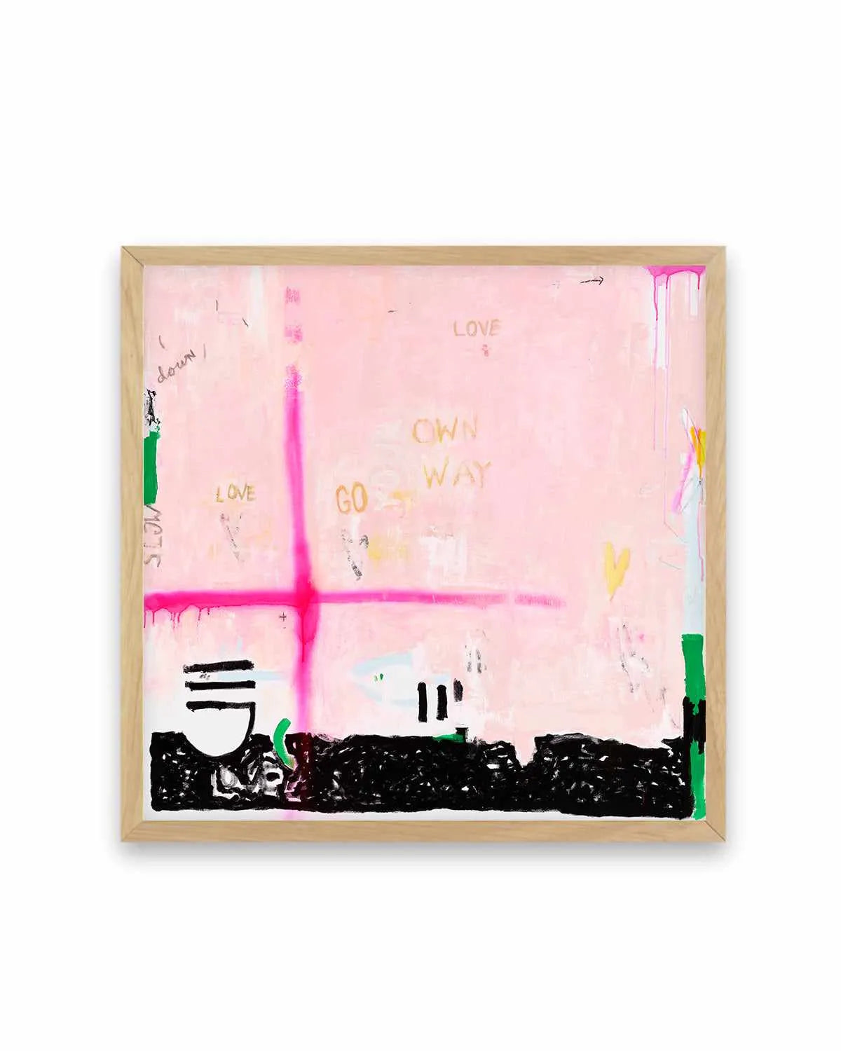 Go Your Own Way by Jackie Green | Art Print from Olive et Oriel where you can shop wallpaper and artworks online