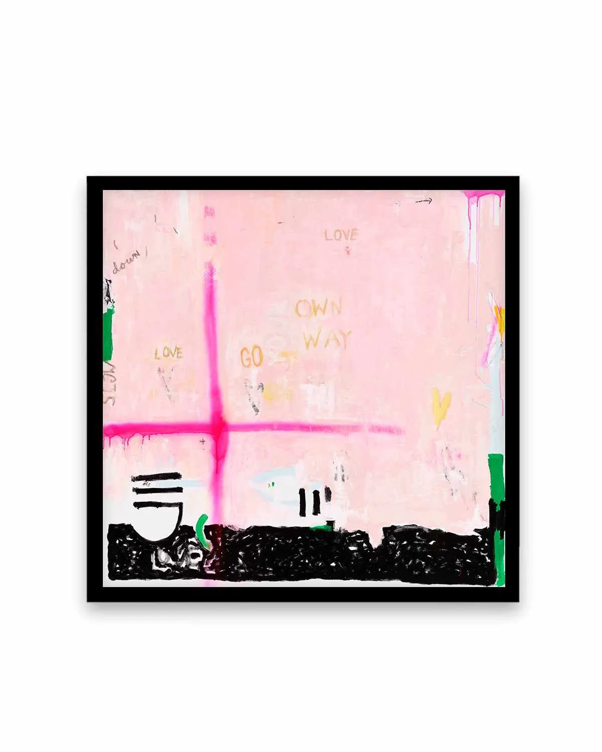 Go Your Own Way by Jackie Green | Art Print from Olive et Oriel where you can shop wallpaper and artworks online