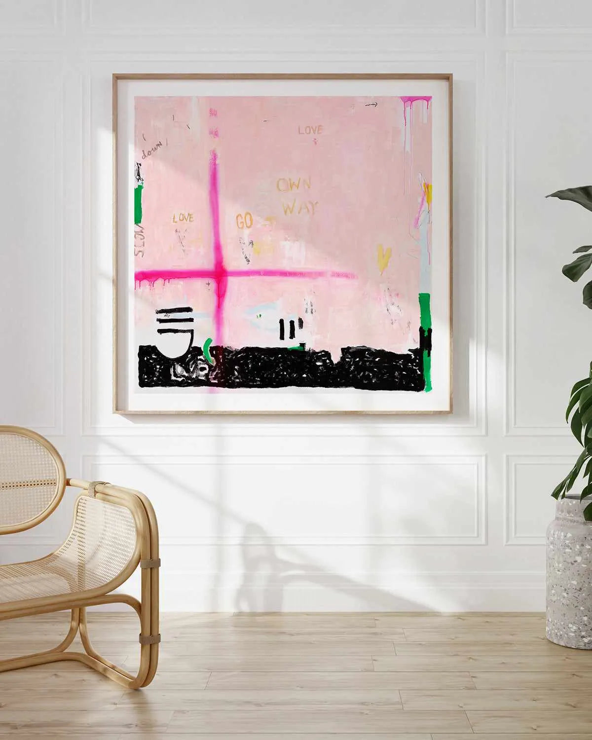 Go Your Own Way by Jackie Green | Art Print from Olive et Oriel where you can shop wallpaper and artworks online