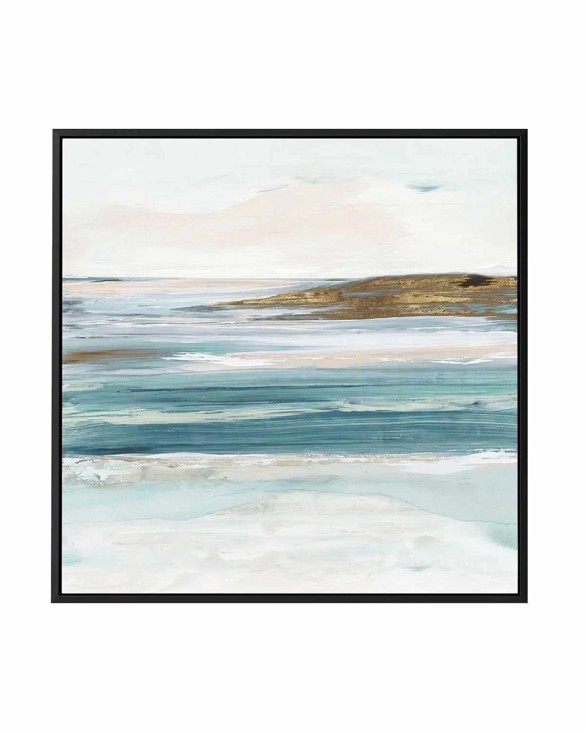 Gold As The Sun | Framed Canvas Art Print from Olive et Oriel where you can shop wallpaper and artworks online