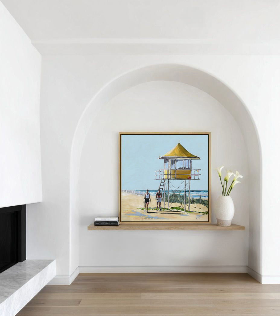 Gold Coast by Meredith Howse | Framed Canvas Art Print