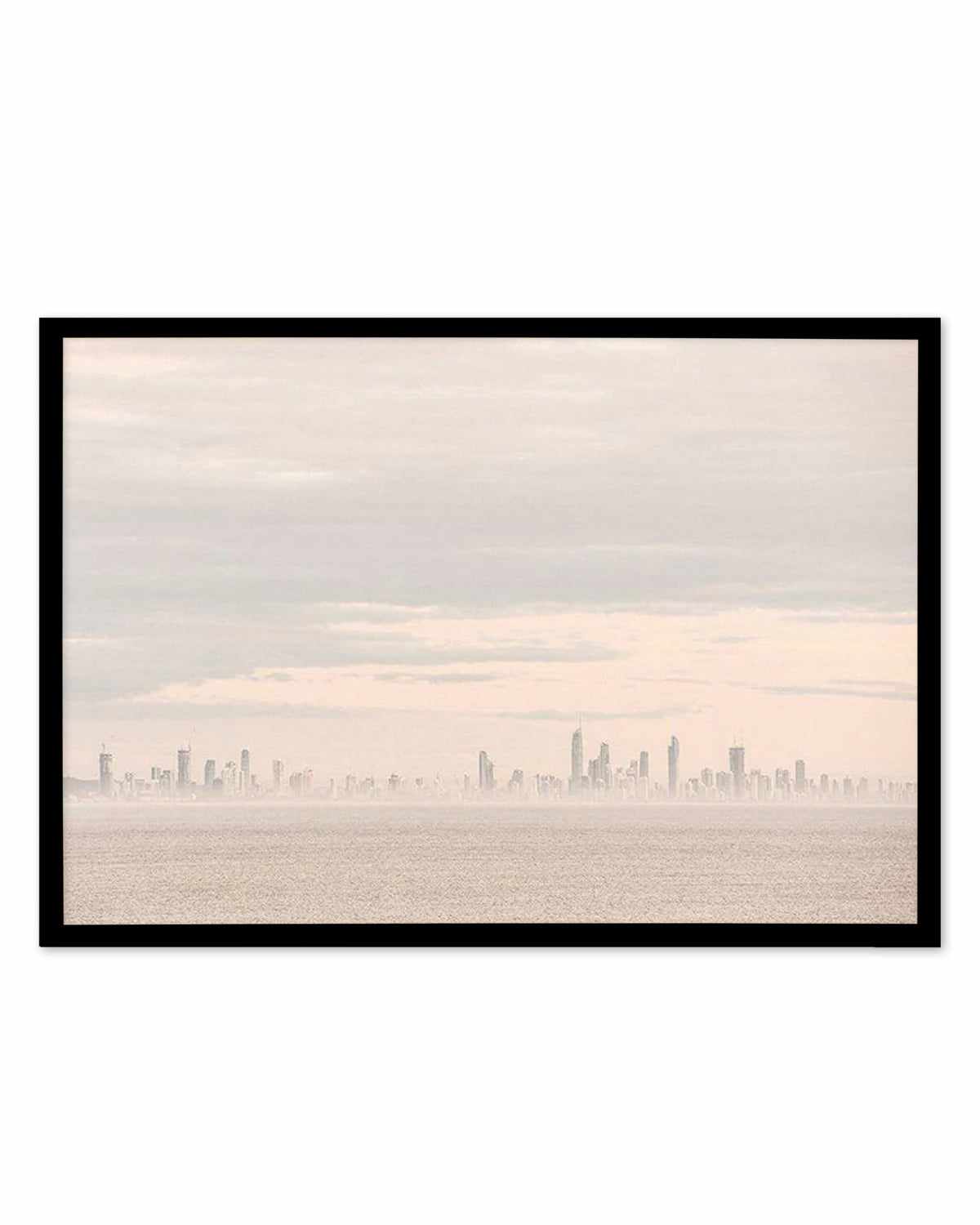 Gold Coast Haze Art Print