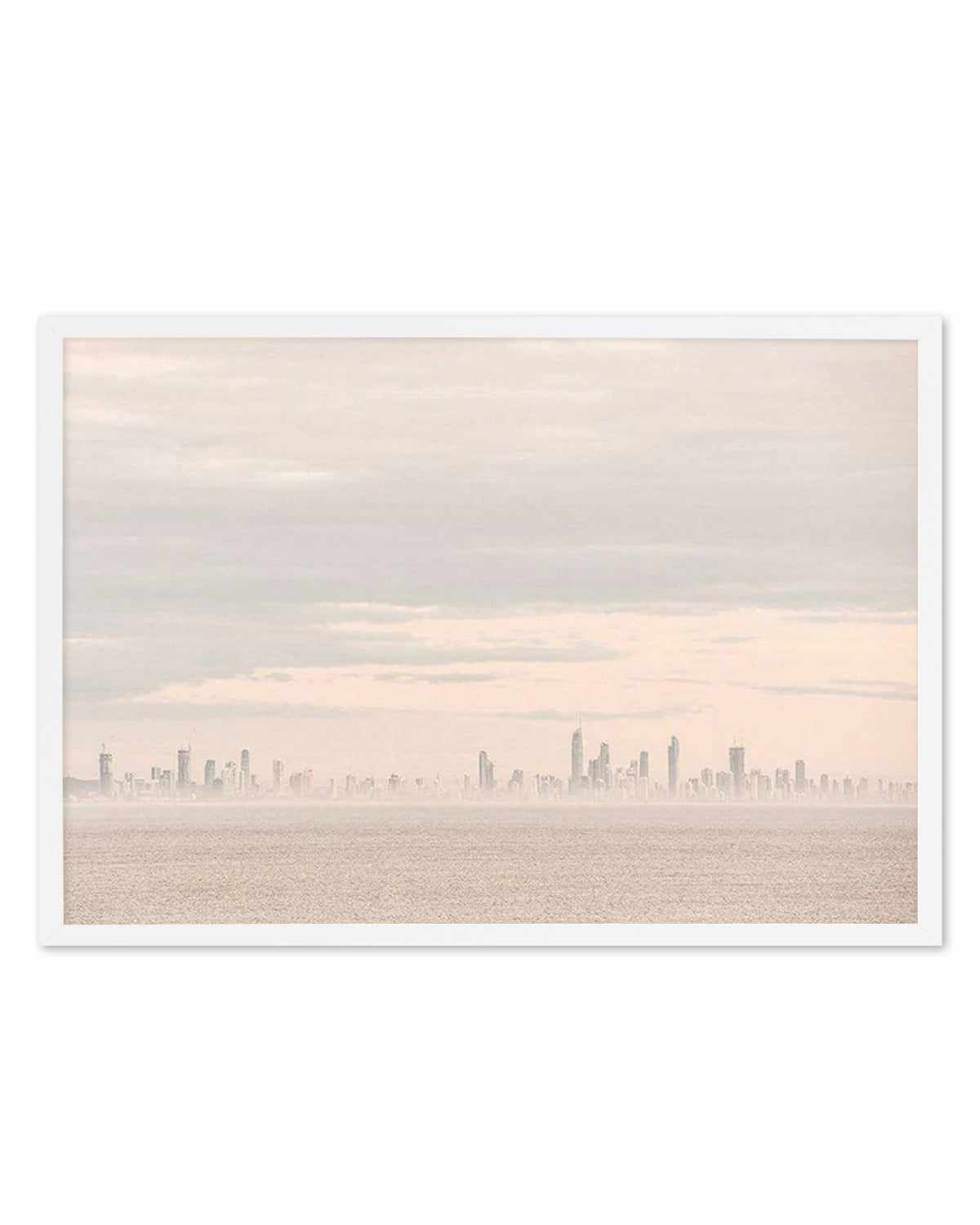 Gold Coast Haze Art Print