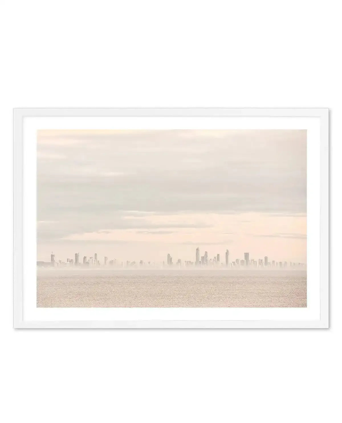 Gold Coast Haze Art Print-PRINT-Olive et Oriel-Olive et Oriel-A5 | 5.8" x 8.3" | 14.8 x 21cm-White-With White Border-Buy-Australian-Art-Prints-Online-with-Olive-et-Oriel-Your-Artwork-Specialists-Austrailia-Decorate-With-Coastal-Photo-Wall-Art-Prints-From-Our-Beach-House-Artwork-Collection-Fine-Poster-and-Framed-Artwork