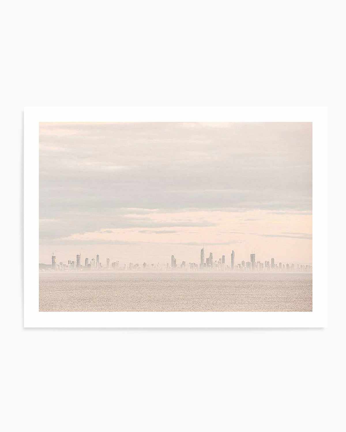 Gold Coast Haze Art Print