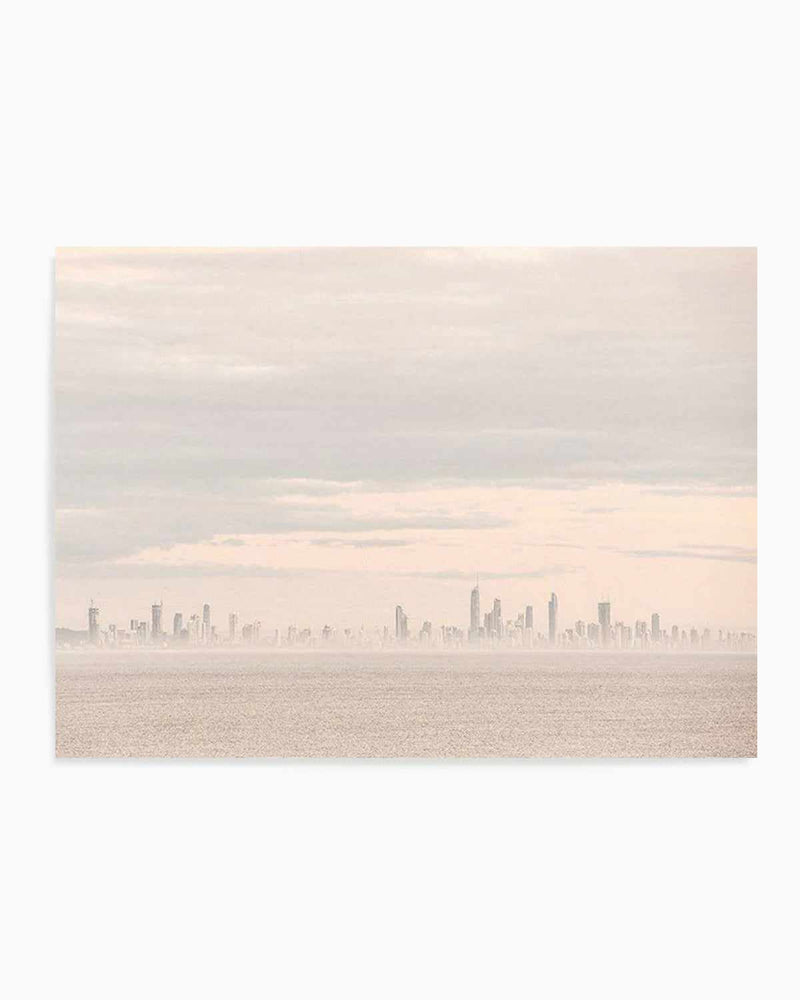 Gold Coast Haze Art Print
