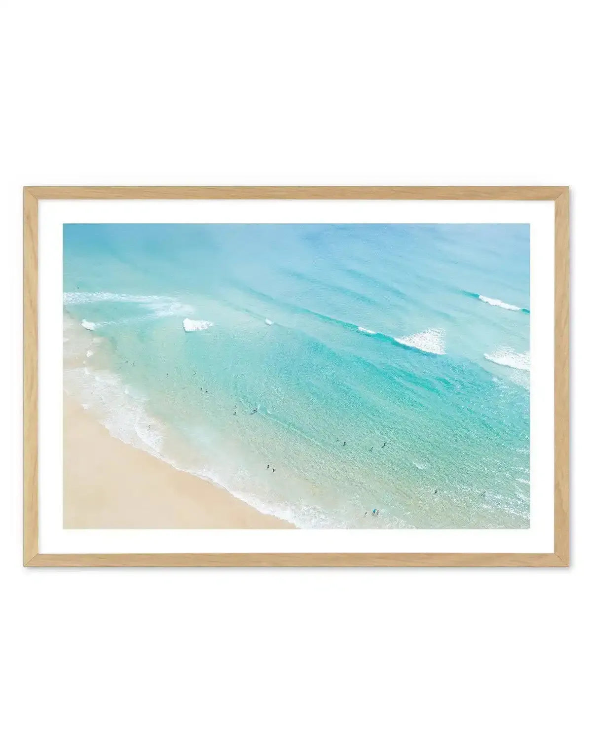 Gold Coasters Art Print-PRINT-Olive et Oriel-Olive et Oriel-A5 | 5.8" x 8.3" | 14.8 x 21cm-Oak-With White Border-Buy-Australian-Art-Prints-Online-with-Olive-et-Oriel-Your-Artwork-Specialists-Austrailia-Decorate-With-Coastal-Photo-Wall-Art-Prints-From-Our-Beach-House-Artwork-Collection-Fine-Poster-and-Framed-Artwork