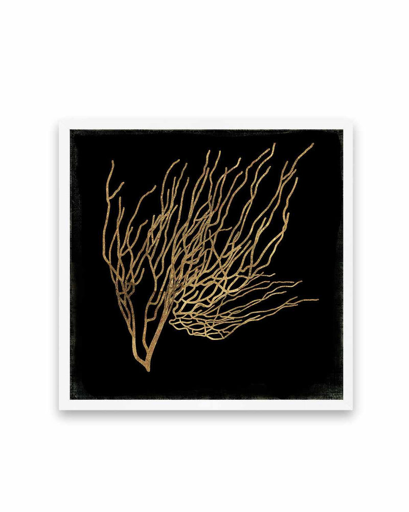 Gold Coral I Art Print