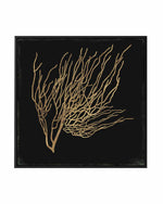 Gold Coral I | Framed Canvas Art Print