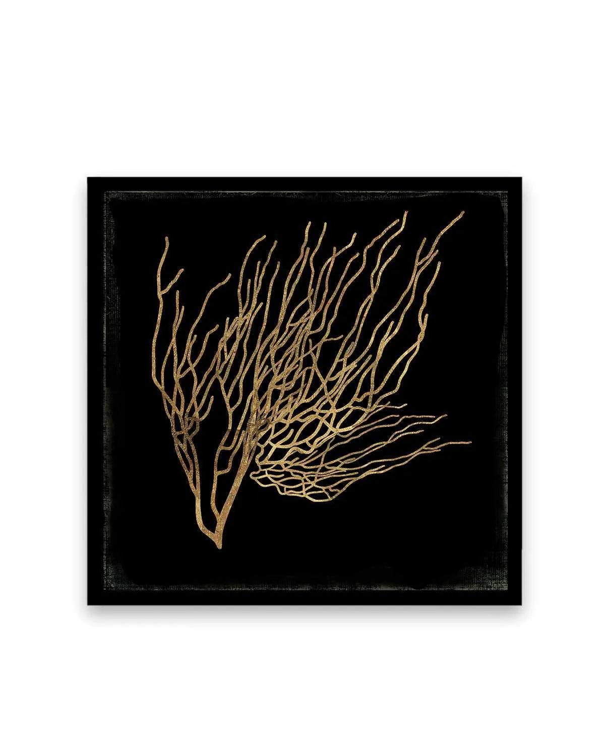 Gold Coral I Art Print from Olive et Oriel where you can shop wallpaper and artworks online