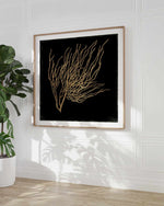 Gold Coral I Art Print