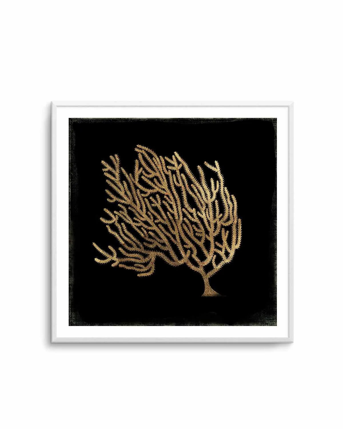 Gold Coral II Art Print from Olive et Oriel where you can shop wallpaper and artworks online