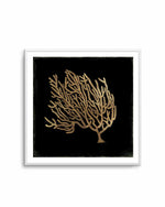 Gold Coral II Art Print