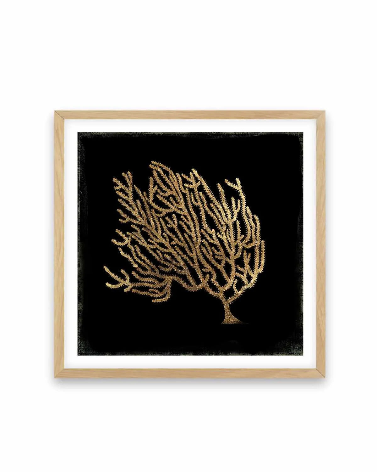 Gold Coral II Art Print from Olive et Oriel where you can shop wallpaper and artworks online