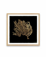 Gold Coral II Art Print