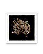 Gold Coral II Art Print