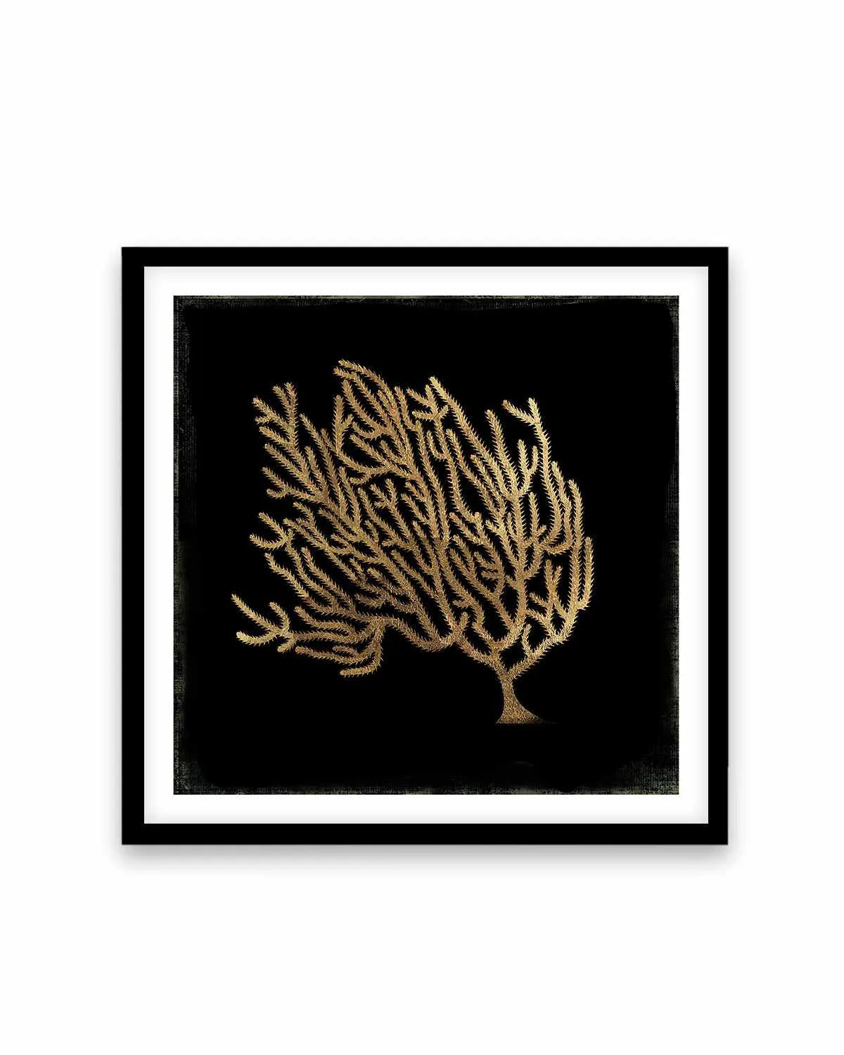 Gold Coral II Art Print from Olive et Oriel where you can shop wallpaper and artworks online