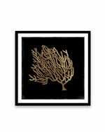 Gold Coral II Art Print