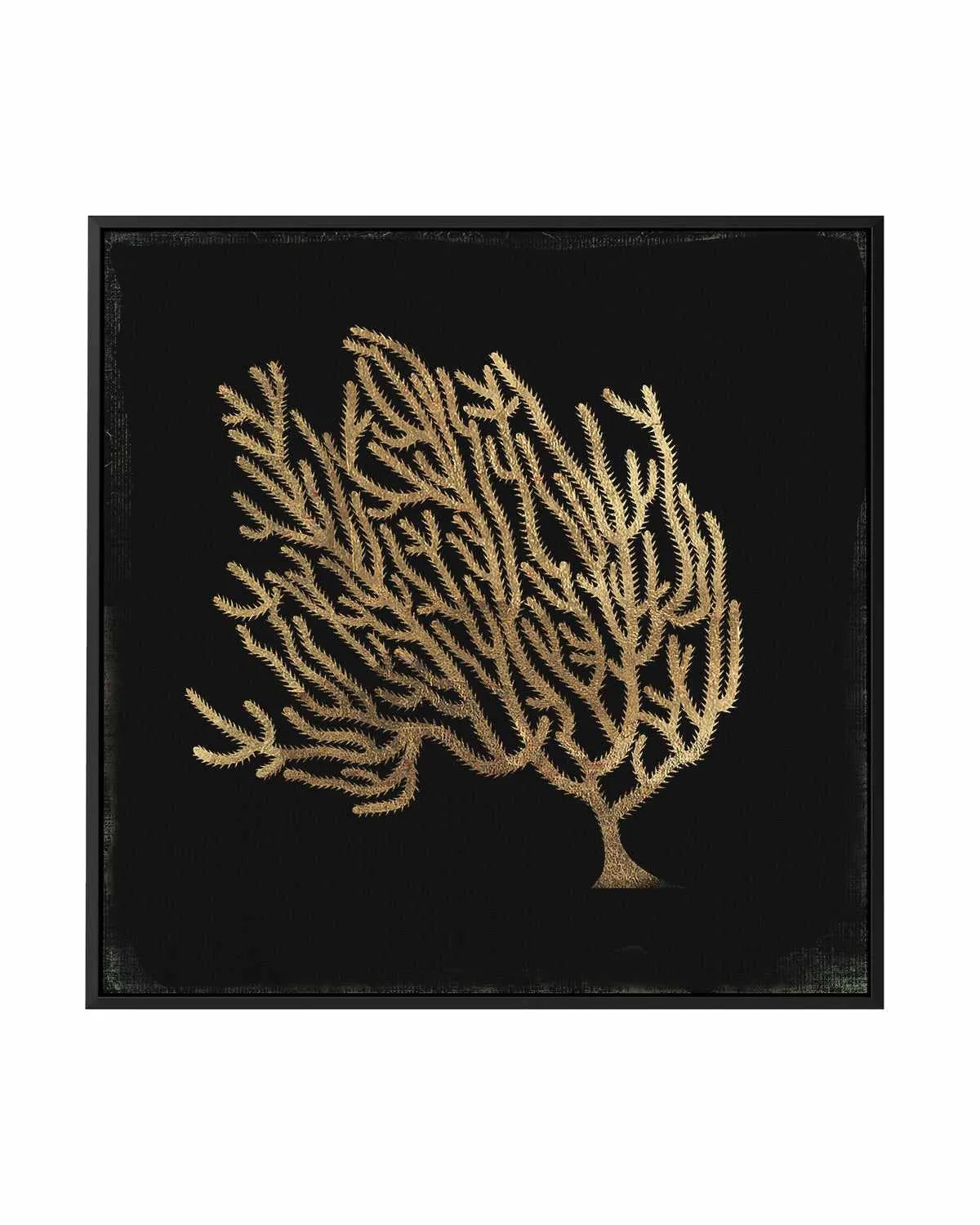 Gold Coral II | Framed Canvas Art Print from Olive et Oriel where you can shop wallpaper and artworks online
