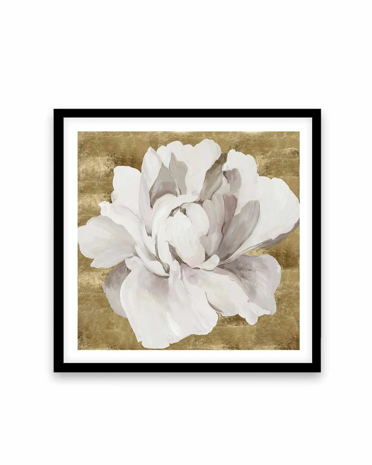 Gold Flower I Art Print from Olive et Oriel where you can shop wallpaper and artworks online