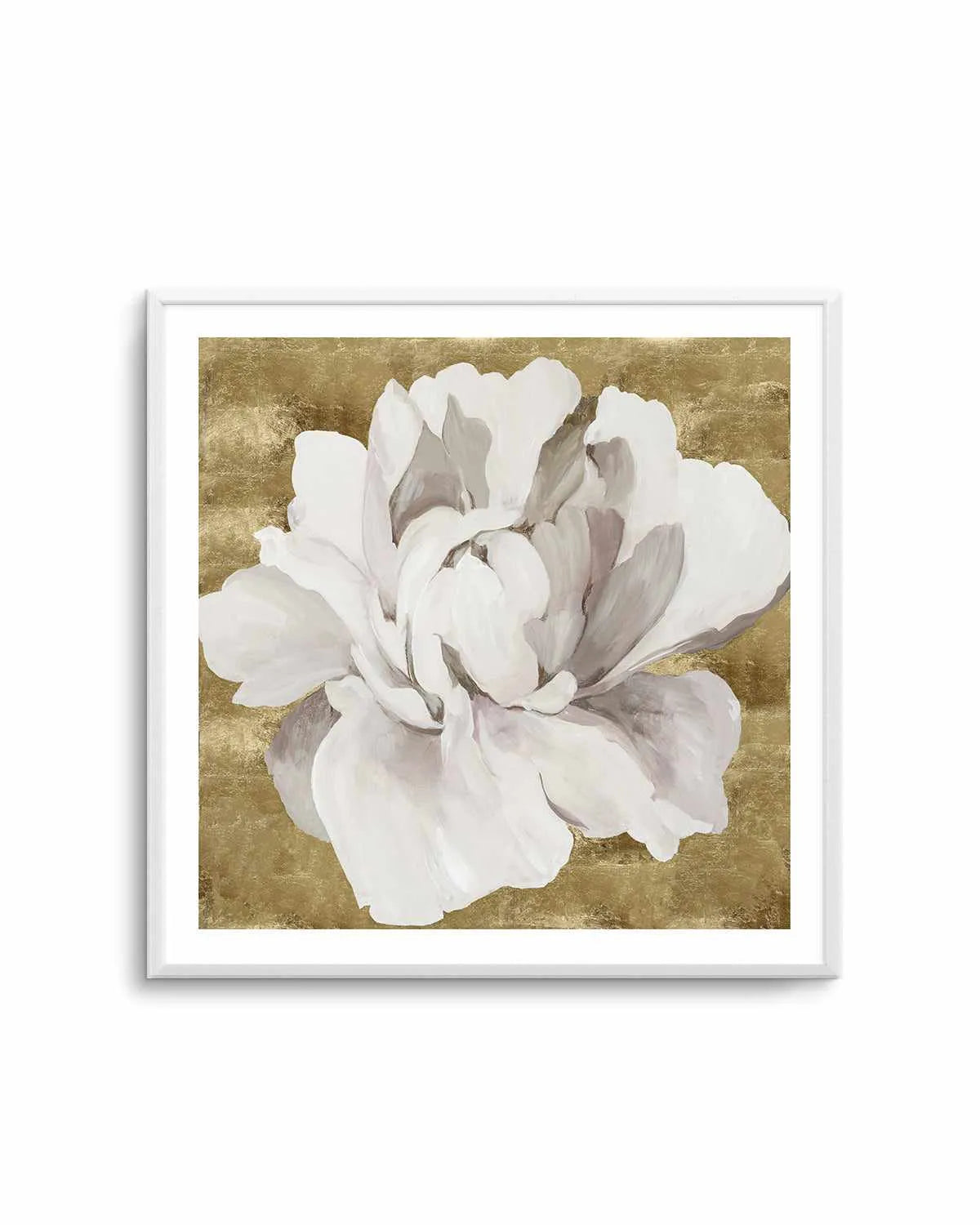 Gold Flower I Art Print from Olive et Oriel where you can shop wallpaper and artworks online