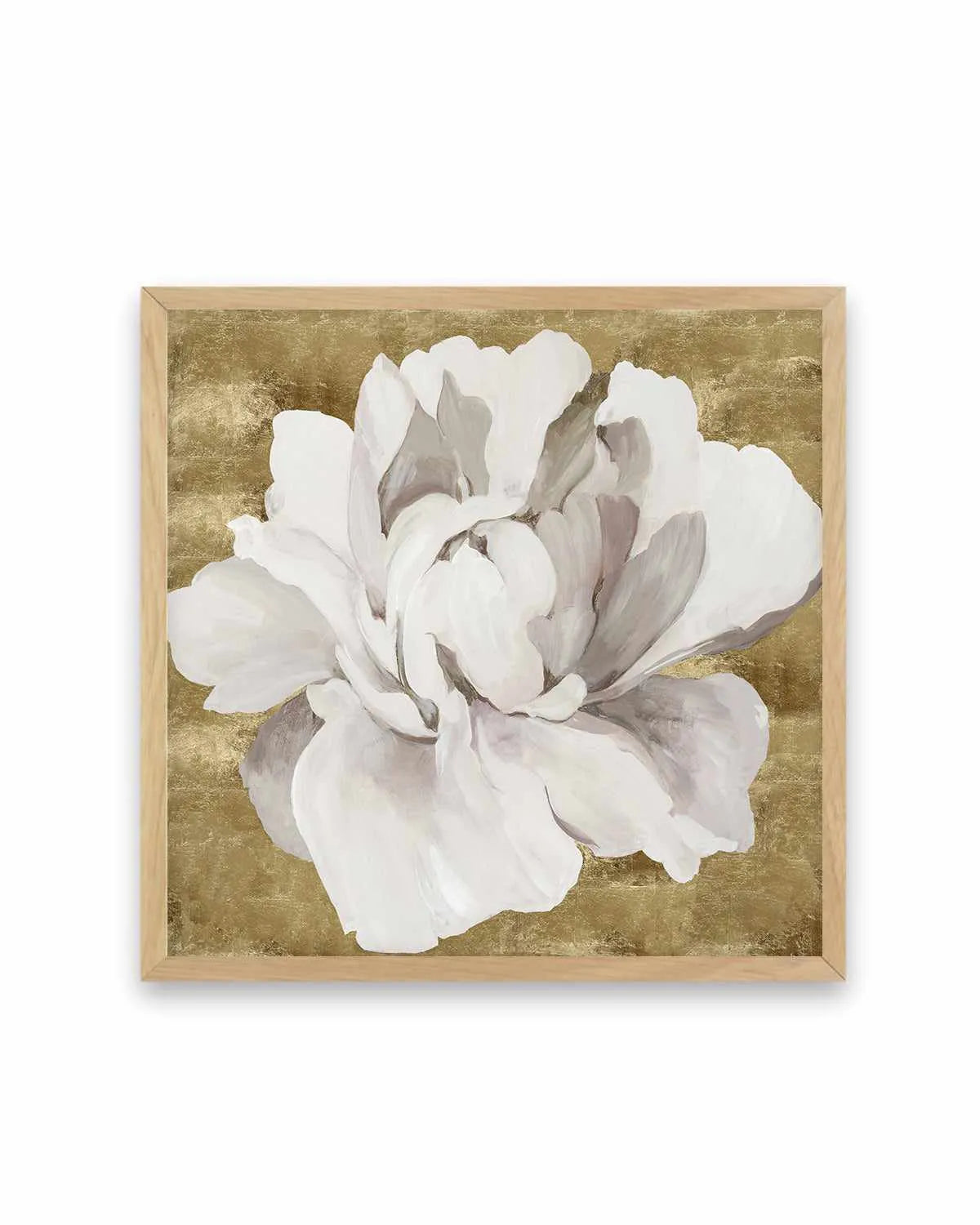 Gold Flower I Art Print from Olive et Oriel where you can shop wallpaper and artworks online