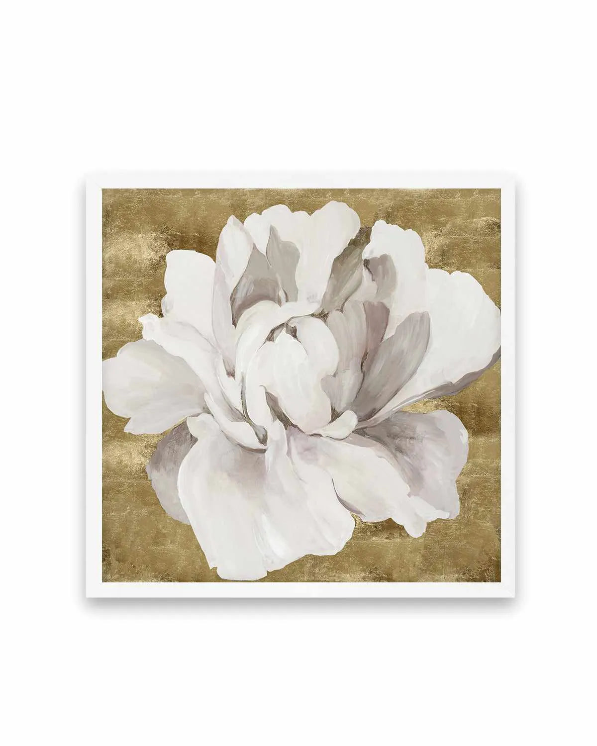 Gold Flower I Art Print from Olive et Oriel where you can shop wallpaper and artworks online