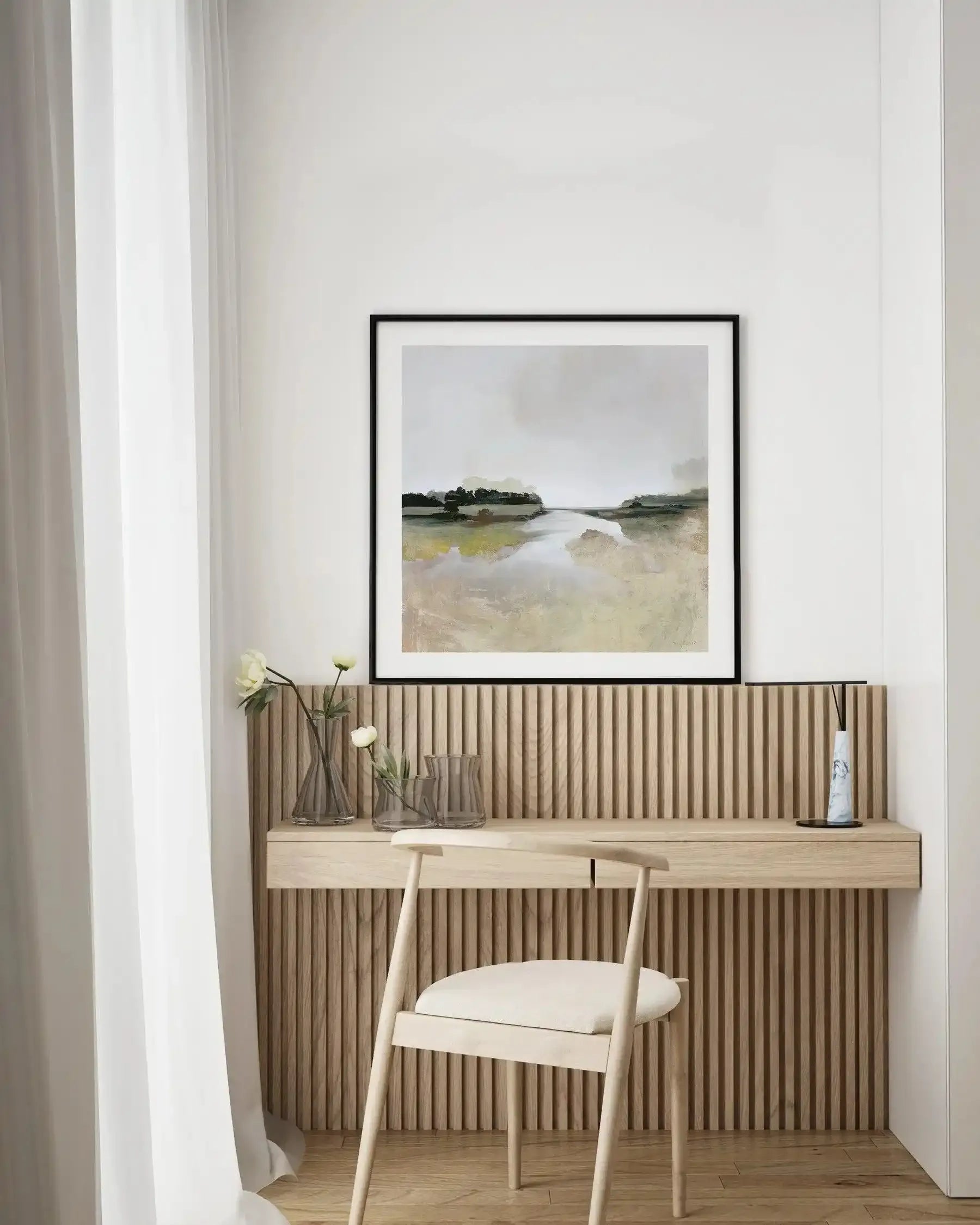 Gold Lake View by Dan Hobday SQ Art Print-PRINT-Olive et Oriel-Dan Hobday-Buy-Australian-Art-Prints-Online-with-Olive-et-Oriel-Your-Artwork-Specialists-Austrailia-Decorate-With-Coastal-Photo-Wall-Art-Prints-From-Our-Beach-House-Artwork-Collection-Fine-Poster-and-Framed-Artwork