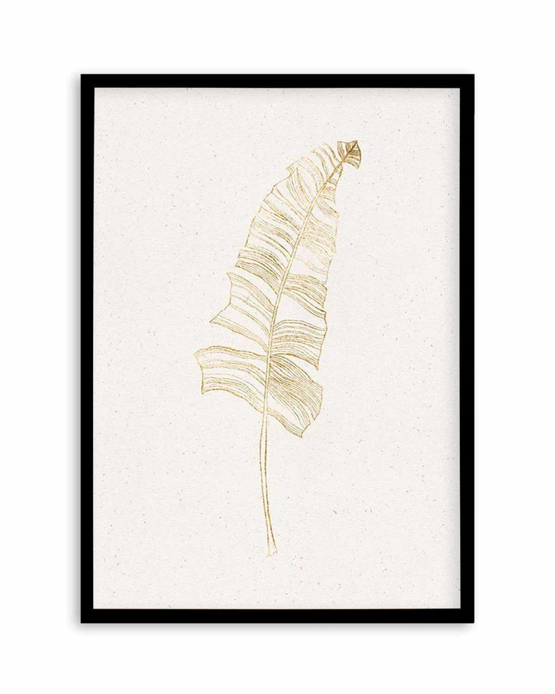 Gold Palm I Art Print