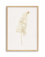 Gold Palm I Art Print