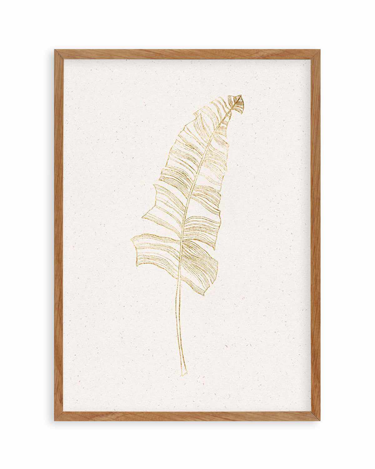 Gold Palm I Art Print