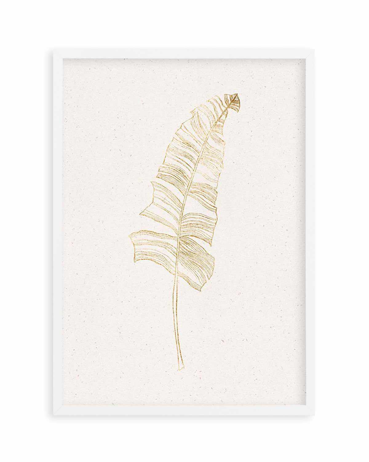 Gold Palm I Art Print