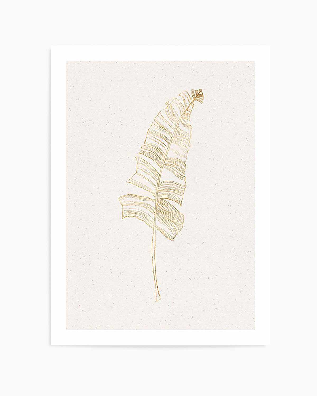 Gold Palm I Art Print