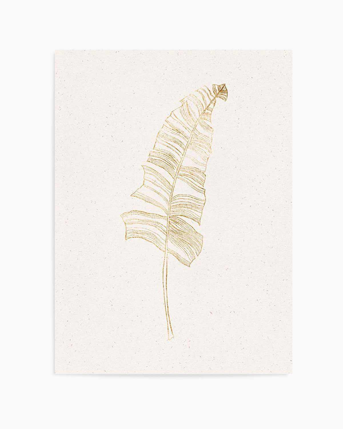 Gold Palm I Art Print