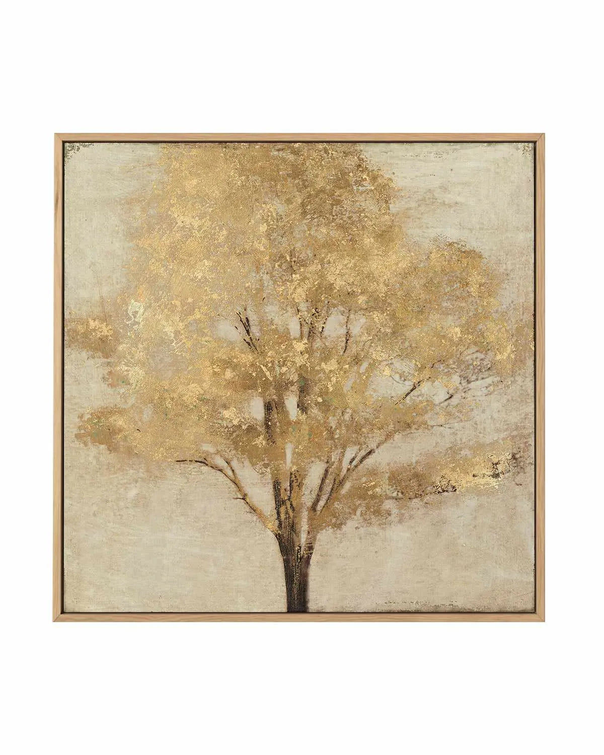 Gold Umber | Framed Canvas Art Print from Olive et Oriel where you can shop wallpaper and artworks online