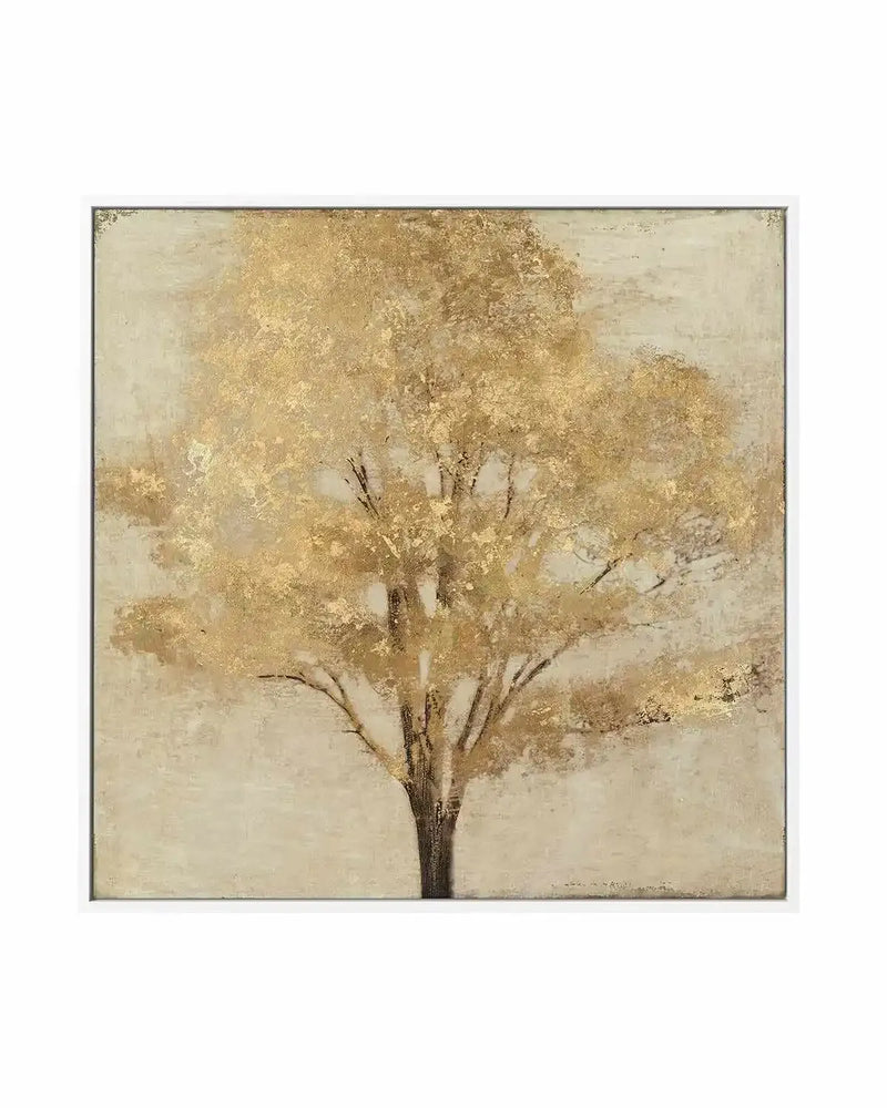Gold Umber | Framed Canvas Art Print from Olive et Oriel where you can shop wallpaper and artworks online
