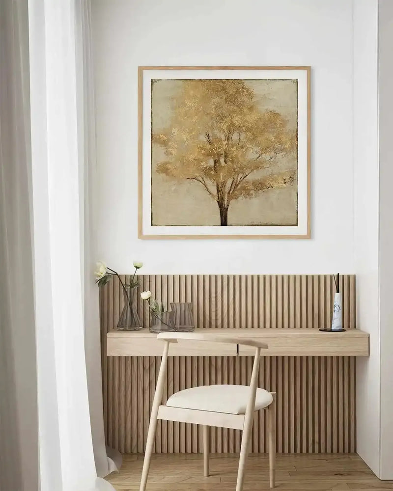 Gold Umber Art Print from Olive et Oriel where you can shop wallpaper and artworks online