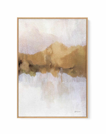 Golden Abstract | Framed Canvas Art Print from Olive et Oriel where you can shop wallpaper and artworks online