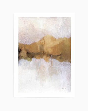 Golden Abstract | Art Print from Olive et Oriel where you can shop wallpaper and artworks online