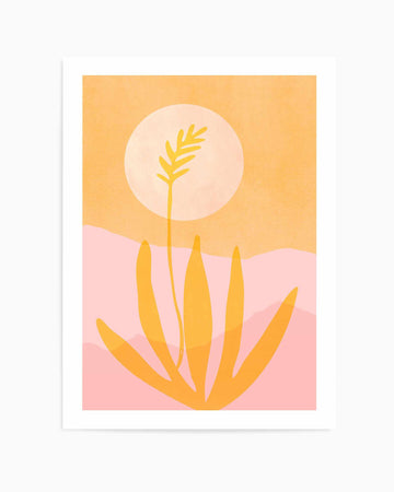 Golden Agave Sunset By Kristian Gallagher | Art Print from Olive et Oriel where you can shop wallpaper and artworks online