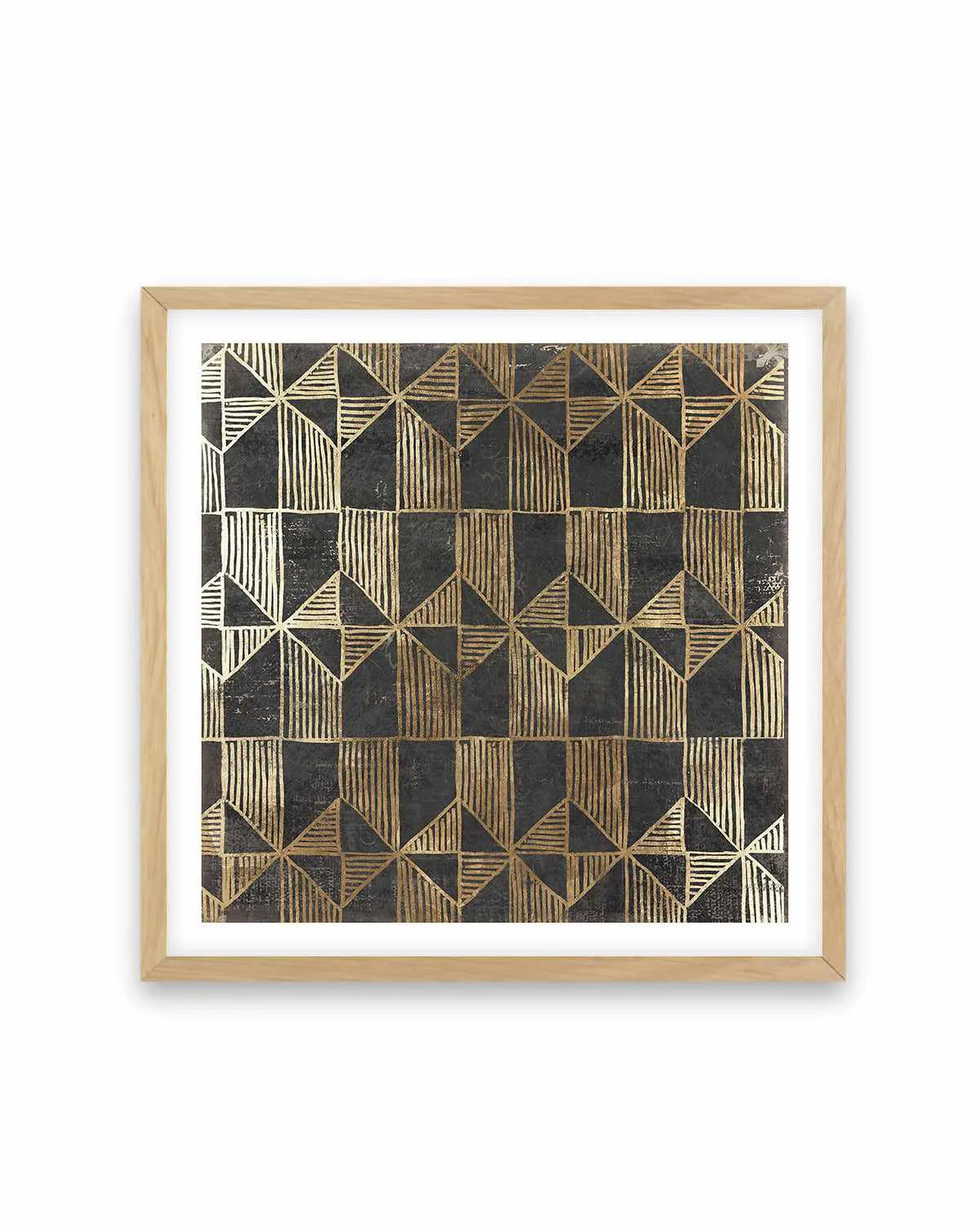 Golden Art Deco I Art Print from Olive et Oriel where you can shop wallpaper and artworks online